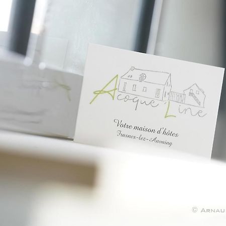 A Coque'Line Bed & Breakfast Frasnes-lez-Anvaing Exterior photo