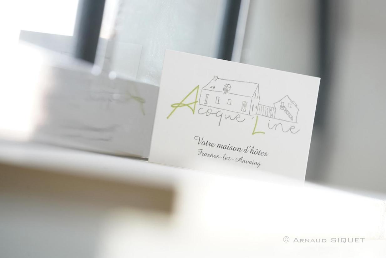 A Coque'Line Bed & Breakfast Frasnes-lez-Anvaing Exterior photo